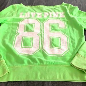 VS PINK Sweatshirt with kangaroo pocket